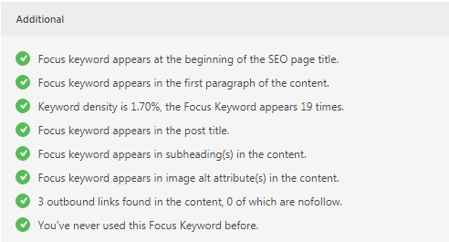 Additional SEO settings rank math seo