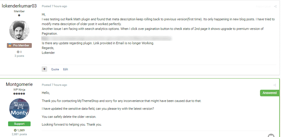 Rank Maths Forum rank math seo