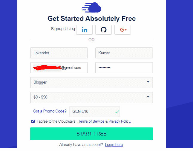 Applying cloudways coupon cloudways coupon