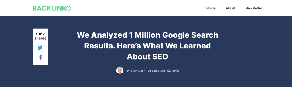Backlinko case study
