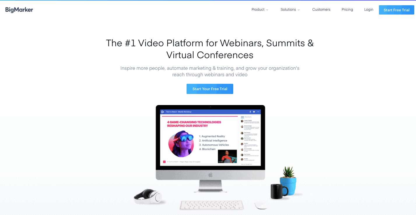 BigMaker Webinar software Best Webinar Software
