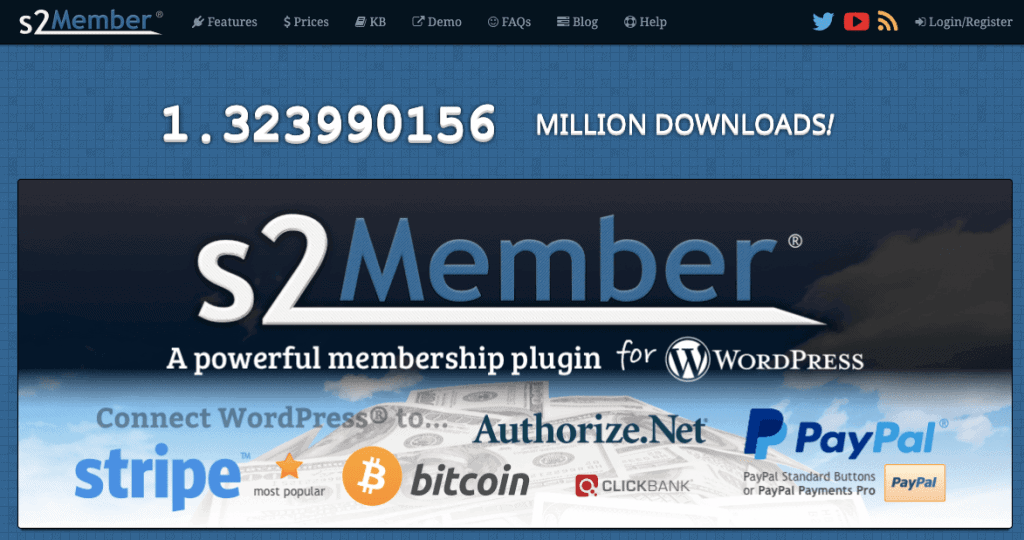 S2Member WordPress membership plugins