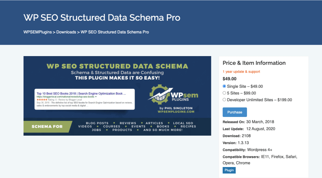 WP SEO Structured Data Schema schema markup plugins