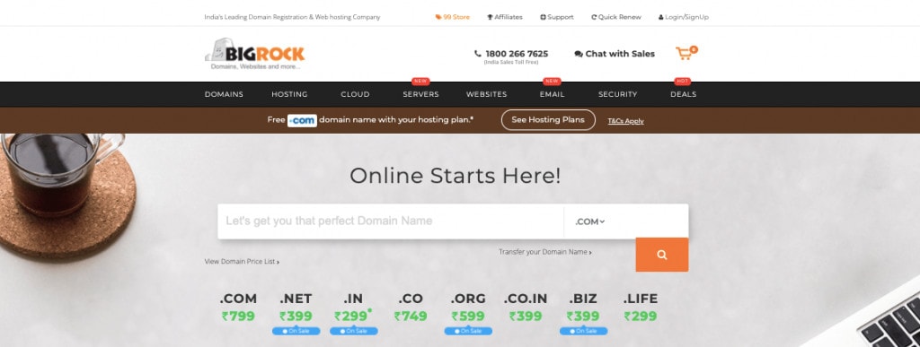 BigRock India BigRock India Best Hosting in India