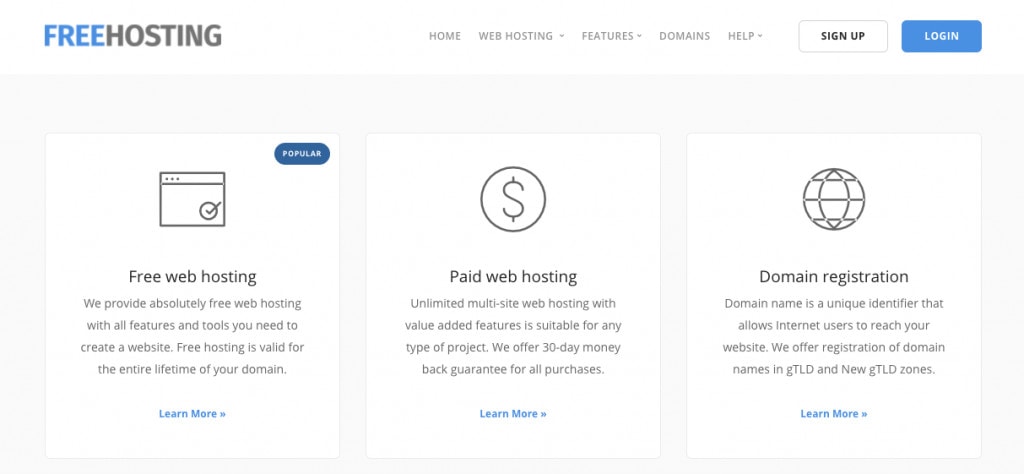 Free Hosting Free Web Hosting for Students