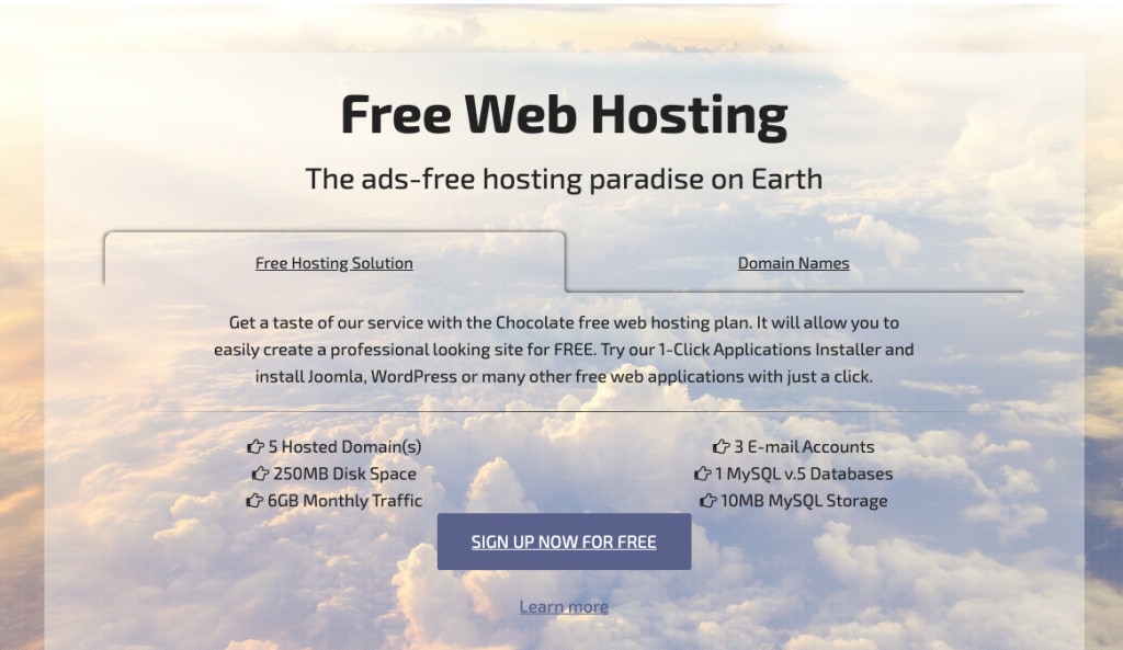 Freehostia Free Web Hosting for Students