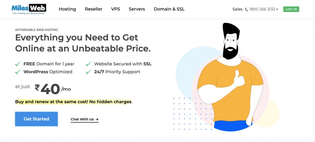 MilesWeb MilesWeb Best Hosting in India