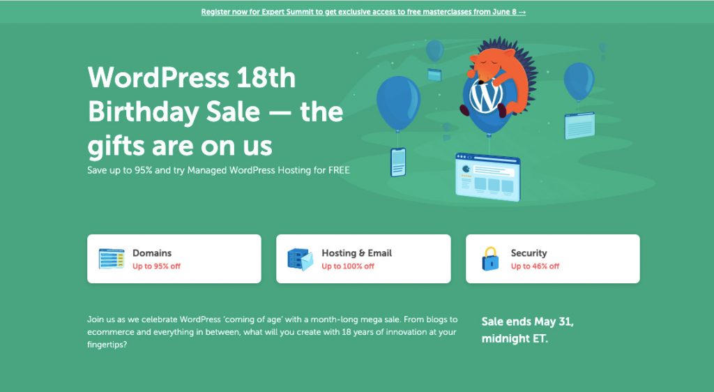 Namecheap sale wordpress hosting free trial