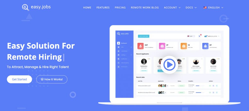 Easy Job Manager Easy Job Manager WordPress Job Application Plugin