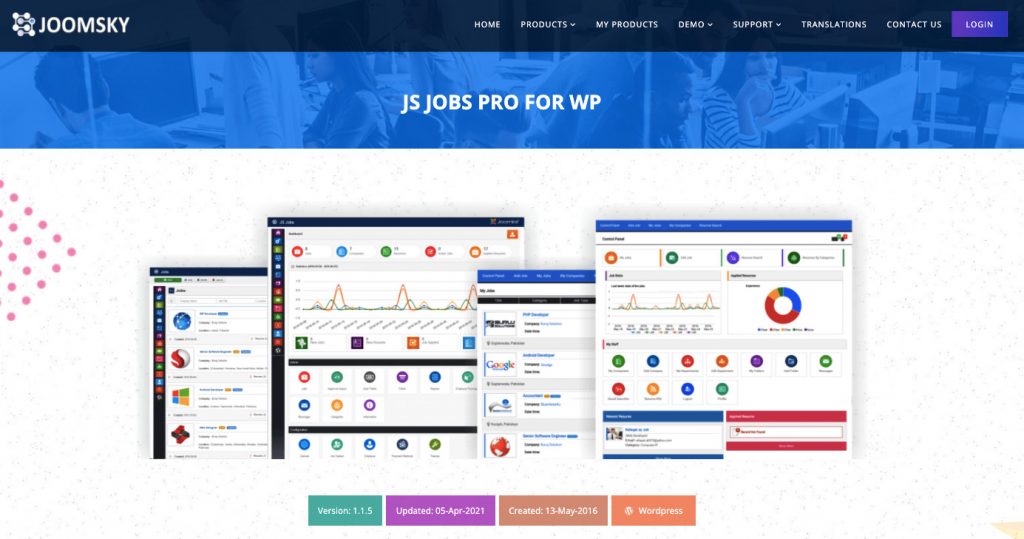 JS Job Manager JS Job Manager WordPress Job Application Plugin