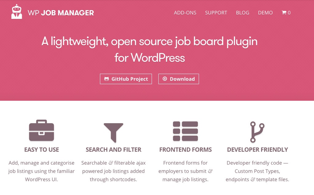 Wp Job Manager Wp Job Manager WordPress Job Application Plugin