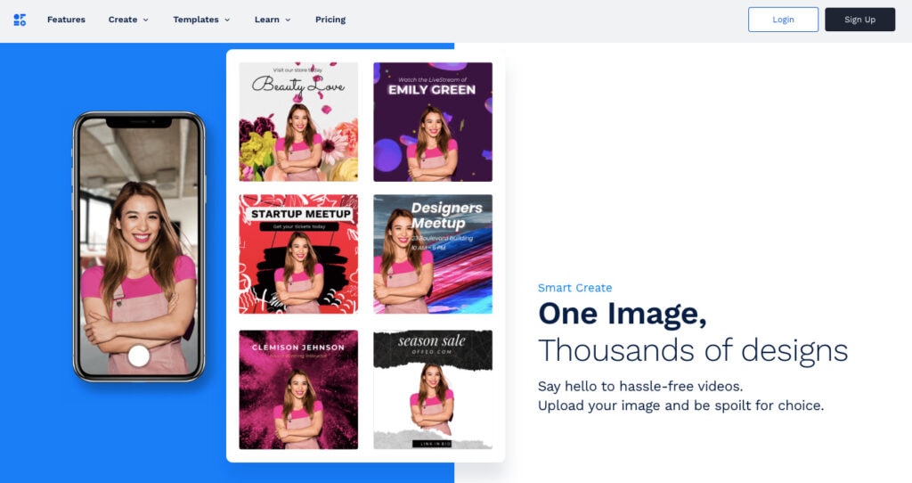 Offeo Offeo homepage