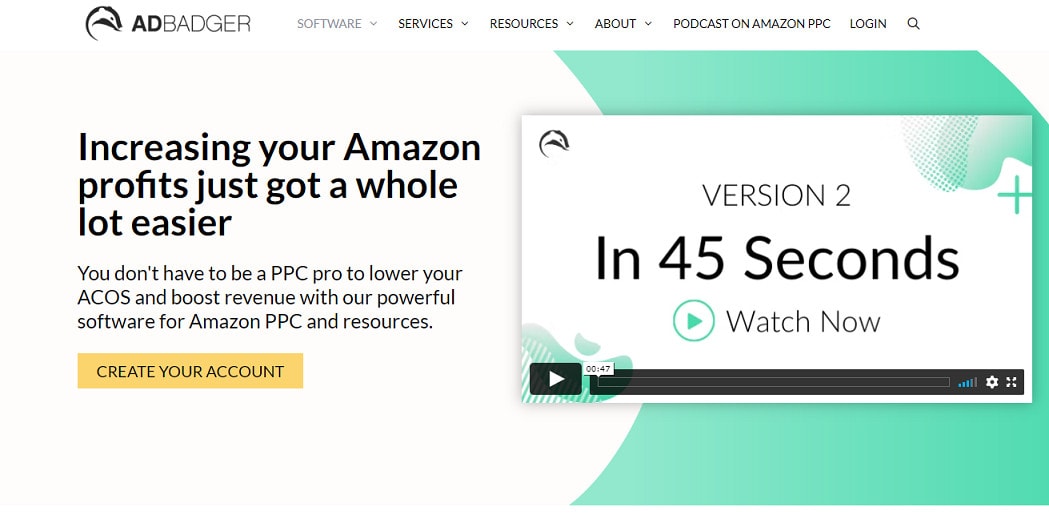 AdBadger Amazon PPC Software