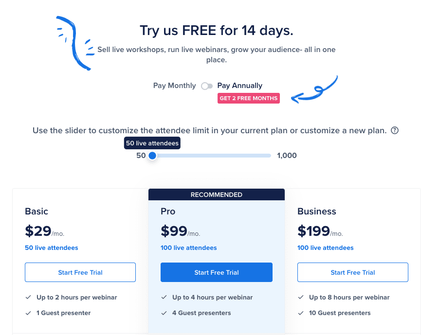WebinarNinja Pricing WebinarNinja Pricing WebinarJam Alternative