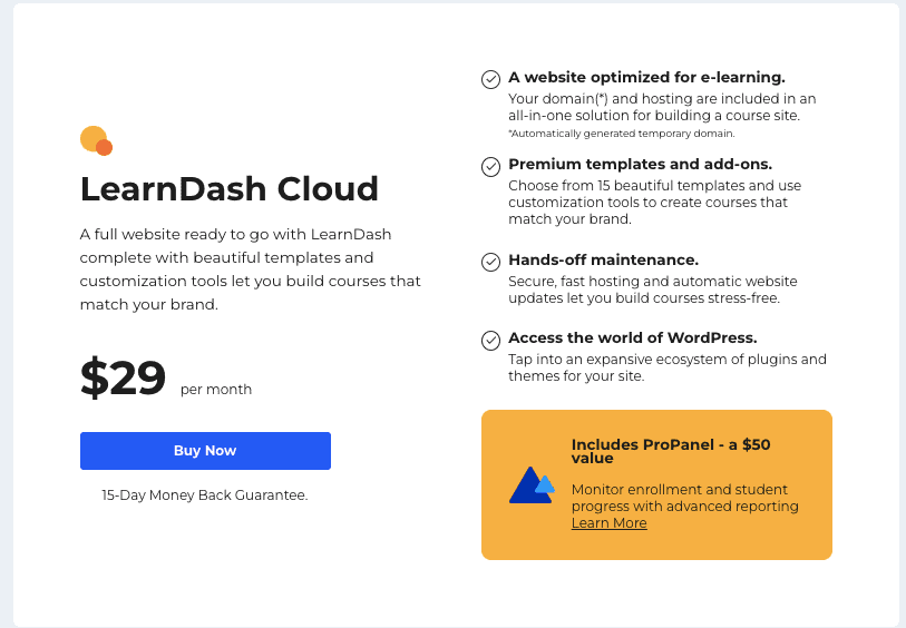 LearnDash Cloud Price LearnDash Cloud Price Learnworlds Alternative