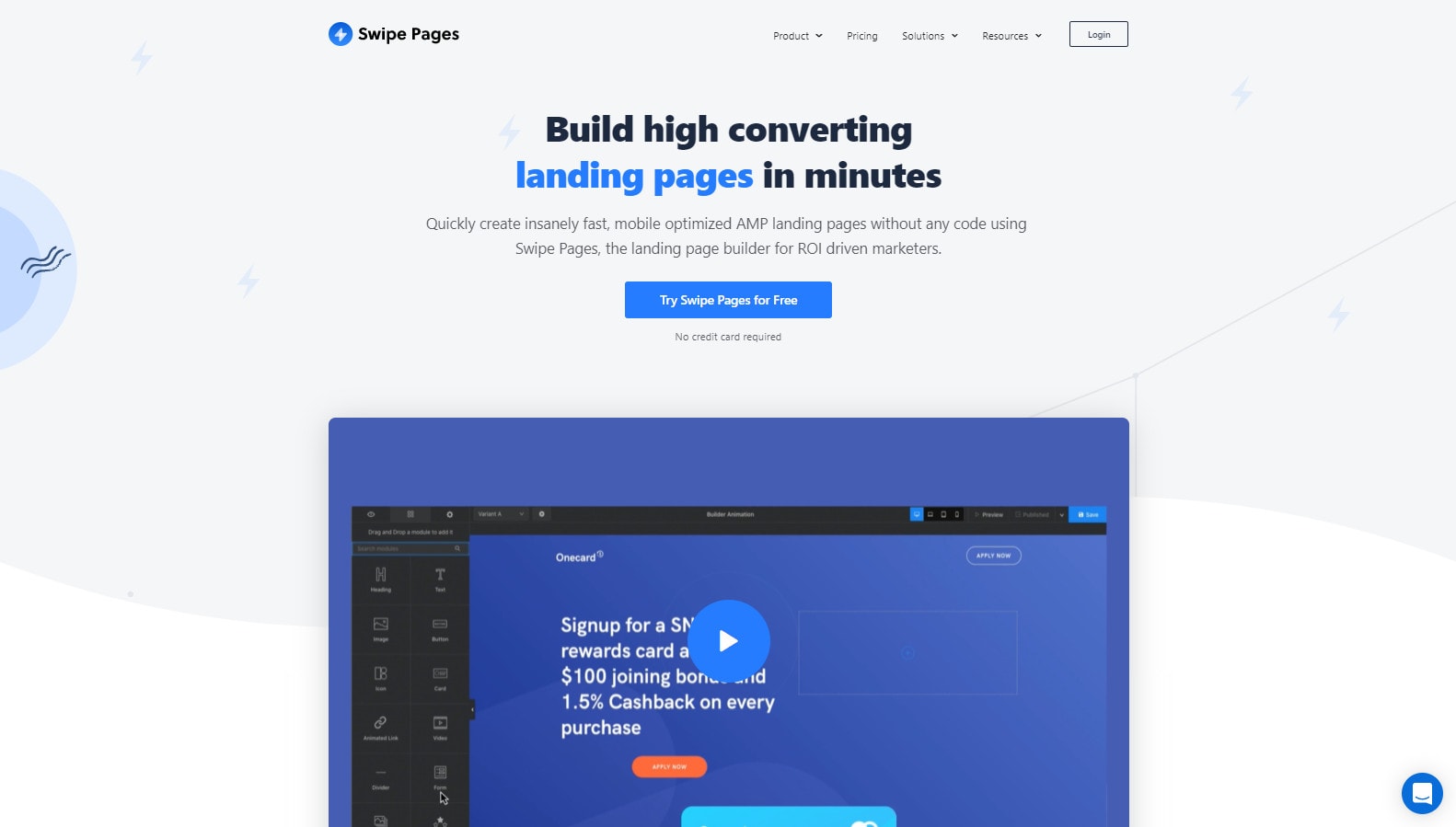 Swipe Pages