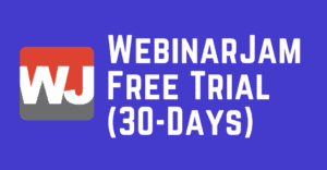 WebinarJam free trial 30 days Landing page size
