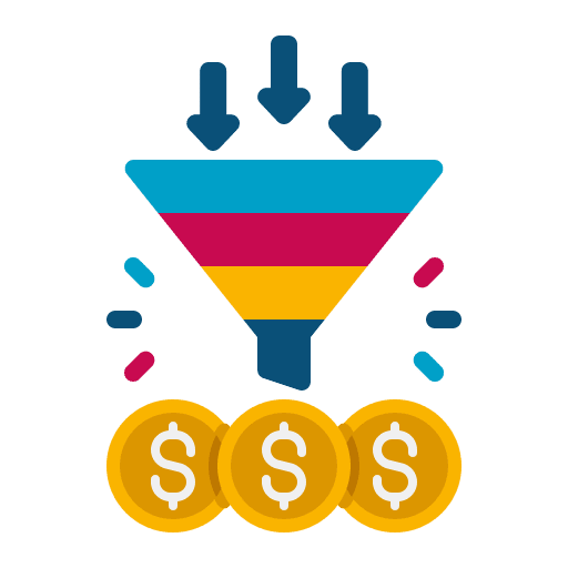 Funnel icon Startup Vortex